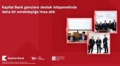 Kapital Bank və Milli Aviasiya Akademiyası arasında əməkdaşlıq memorandumu imzalandı