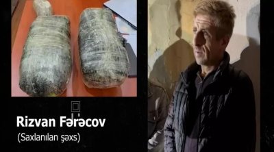 Bakıda narkotacir tutuldu - VİDEO