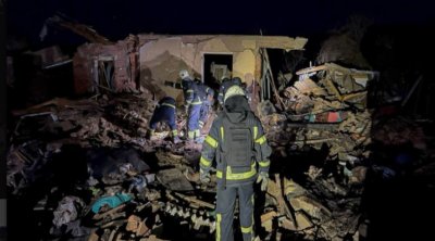 Xarkov vilayətinə dron hücumu: 10 yaşlı uşaq və anası həlak oldu - FOTO