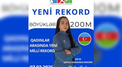 Lamiyə Vəliyeva Azərbaycan rekorduna İMZA ATDI