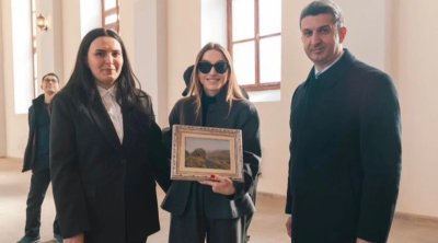 Alena Əliyeva Müqəddəs İohann lüteran kilsəsindən paylaşım etdi - FOTO