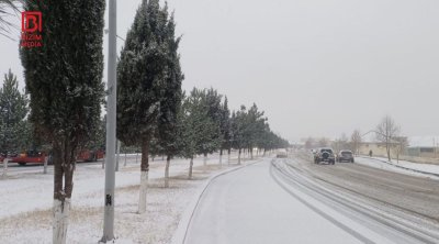 Qərb bölgəsində qarın hündürlüyü 20 sm-ə çatdı - FOTO/VİDEO
