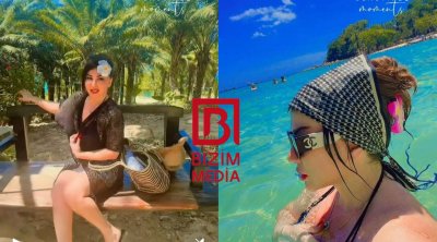 Fatimə övladları ilə tətilə GETDİ - VİDEO