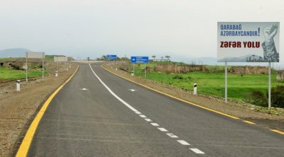 Azad olunmuş ərazilərdə 571 km-dən artıq yol bərpa edilib