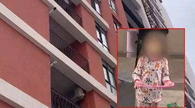 Bakıda körpə belə xilas edildi - VİDEO