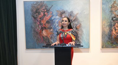 Leyla Əliyeva və Arzu Əliyeva Tiranada tədbirdə - FOTO