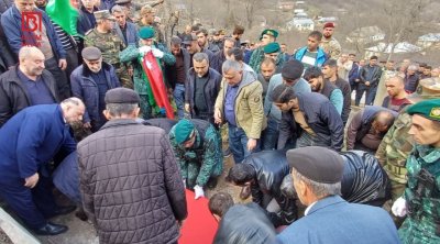Lerikdə I Qarabağ müharibəsinin itkin-şəhidi dəfn edildi – FOTO