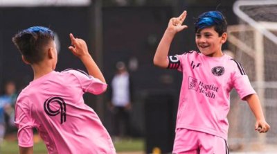 Messi və Suaresin övladlarının qol sevinci gündəm oldu – FOTO