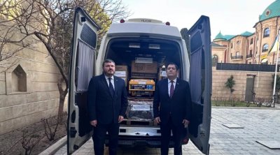 Azərbaycan Ukraynaya növbəti humanitar yardım göndərdi - FOTO