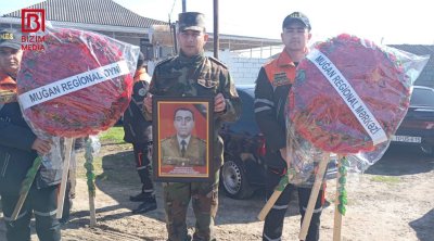 Faciəli şəkildə həyatını itirən FHN əməkdaşı dəfn edildi – FOTO