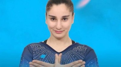 Gimnastımız Dünya Kubokunda gümüş medal qazandı