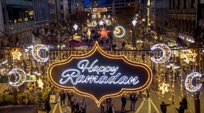 Ramazanda Frankfurt küçələri - VİDEO