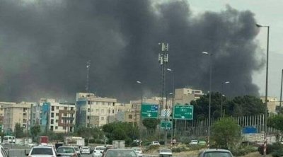 Tehranın ətrafında güclü partlayışlar - VİDEO