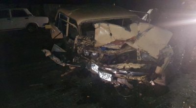 Göyçayda zəncirvari qəza: Yaralananlar var - FOTO