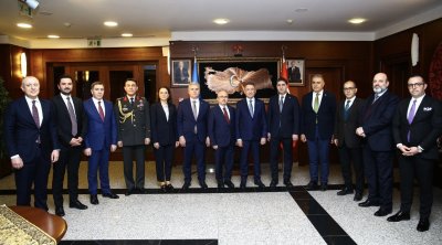 Fuat Oktay Azərbaycana gəlib - FOTO