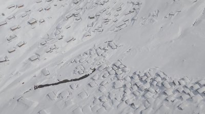 Qarın hündürlüyü 3 metri keçdi, evlər “yoxa çıxdı” - Fotolar