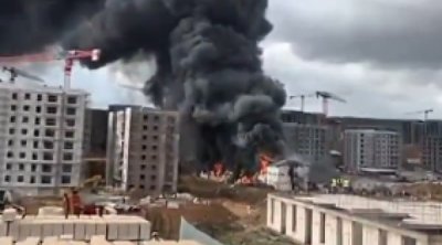 İstanbulda güclü yanğın – ANBAAN VİDEO