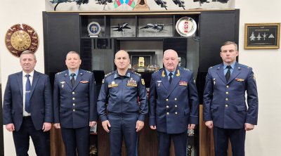 Rusiyalı general Azərbaycana gəldi – FOTO