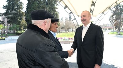 İlham Əliyev: “Bir daha xalqımızın başına belə fəlakətlər gəlməyəcək”