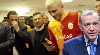 Ərdoğan &ldquo;Qalatasaray&rdquo;ı təbrik etdi &ndash; VİDEO
