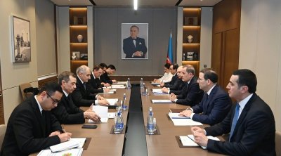 Azərbaycan və Türkmənistan arasında siyasi məsləhətləşmələr KEÇİRİLDİ - FOTO