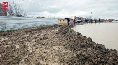 Uzuntəpə su anbarında subasma təhlükəsi yaranıb - FOTO