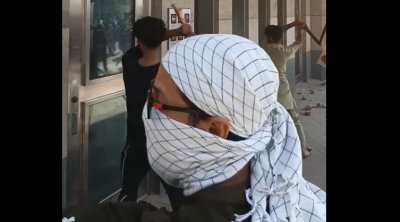 Kəraçidə ABŞ konsulluğuna hücum etdilər - ANBAAN VİDEO