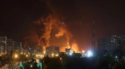 İsrail İran Dövlət Televiziyasının qərargahına zərbələr endirdi - VİDEO