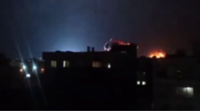 Tehran alovlar içində - VİDEO