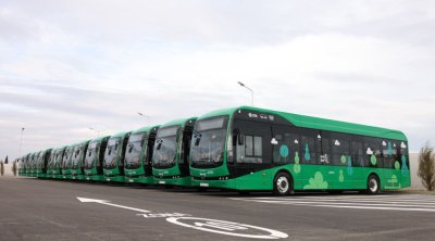Buzovnada yeni avtobus parkı istifadəyə verildi - FOTO