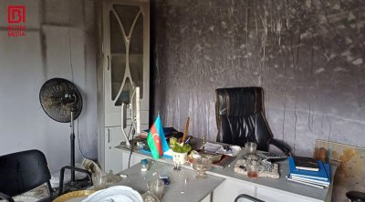 Qızılqayada YANĞIN &ndash; Yaralanan var &ndash; FOTO/VİDEO