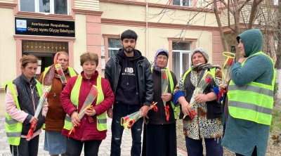 Göyçaylı gəncdən Qadınlar Günü ilə bağlı diqqətçəkən ADDIM - VİDEO