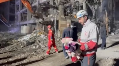 Tehranda yaşayış binaları atəşə tutuldu - 40 ölü var - VİDEO