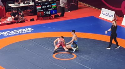 Daha bir güləşçimiz Serbiyada medal qazandı