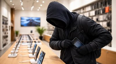 Bayram günü telefon dükanına girib OĞURLUQ etdi - ANBAAN VİDEO