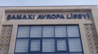 Şamaxı Avropa liseyi zəruri avadanlıq və əyani vəsaitlərlə təchiz edilib - FOTO