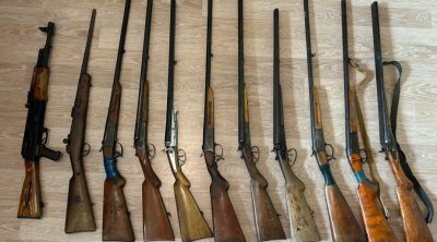 Ötən gün aşkarlanan silah-sursatın SAYI