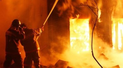 Zaqatalada kafe yandı &ndash; FOTO