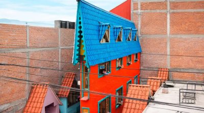 Dünyanın ən dar evi tikilib: yaşamaq üçün hər şey var - VİDEO