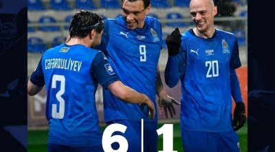 Azərbaycan millisindən TARİXİ UĞUR