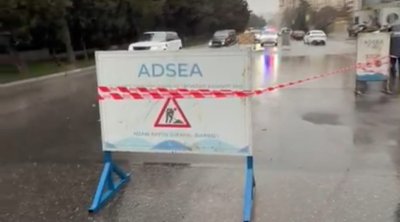 İntensiv yağışlarla əlaqədar ADSEA gücləndirilmiş iş rejimində ÇALIŞIR