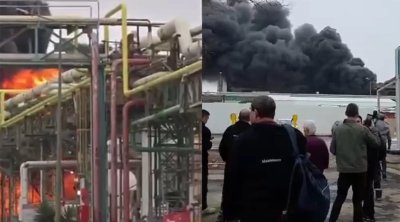 İran İsraildə kimya zavodunu bombaladı - VİDEO