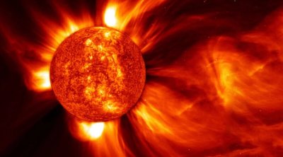 Günəşdə güclü partlayış oldu