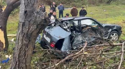 Zaqatalada AĞIR QƏZA: Bir nəfər ölüb, beşi xəsarət alıb - FOTO/VİDEO