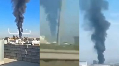 Ərbil şəhərində güclü partlayışlar oldu - VİDEO