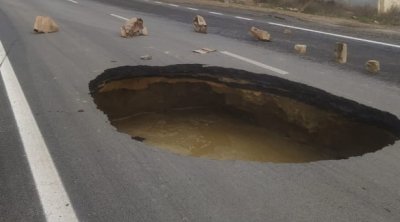 Masazırda yeni çəkilən yol niyə çöküb? &ndash; AAYDA-dan AÇIQLAMA