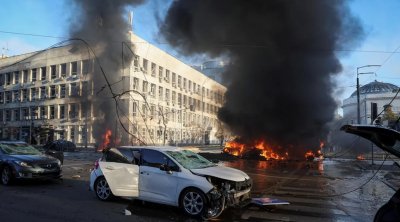 Ukrayna regionlarına kütləvi zərbələr: 4 ölü, 18 yaralı var - FOTO/VİDEO