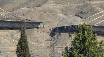 Kərəc körpüsü yenidən vuruldu &ndash; VİDEO