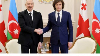 Gürcüstan mətbuatı Prezident İlham Əliyevin bu ölkəyə dövlət səfərini geniş işıqlandırıb