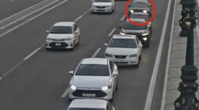 Bakıda zəncirvari qəza &ndash; ANBAAN VİDEO